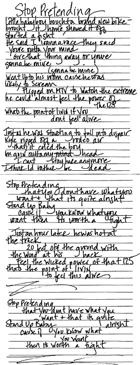 Lyrics to Stop Pretending by Future 86